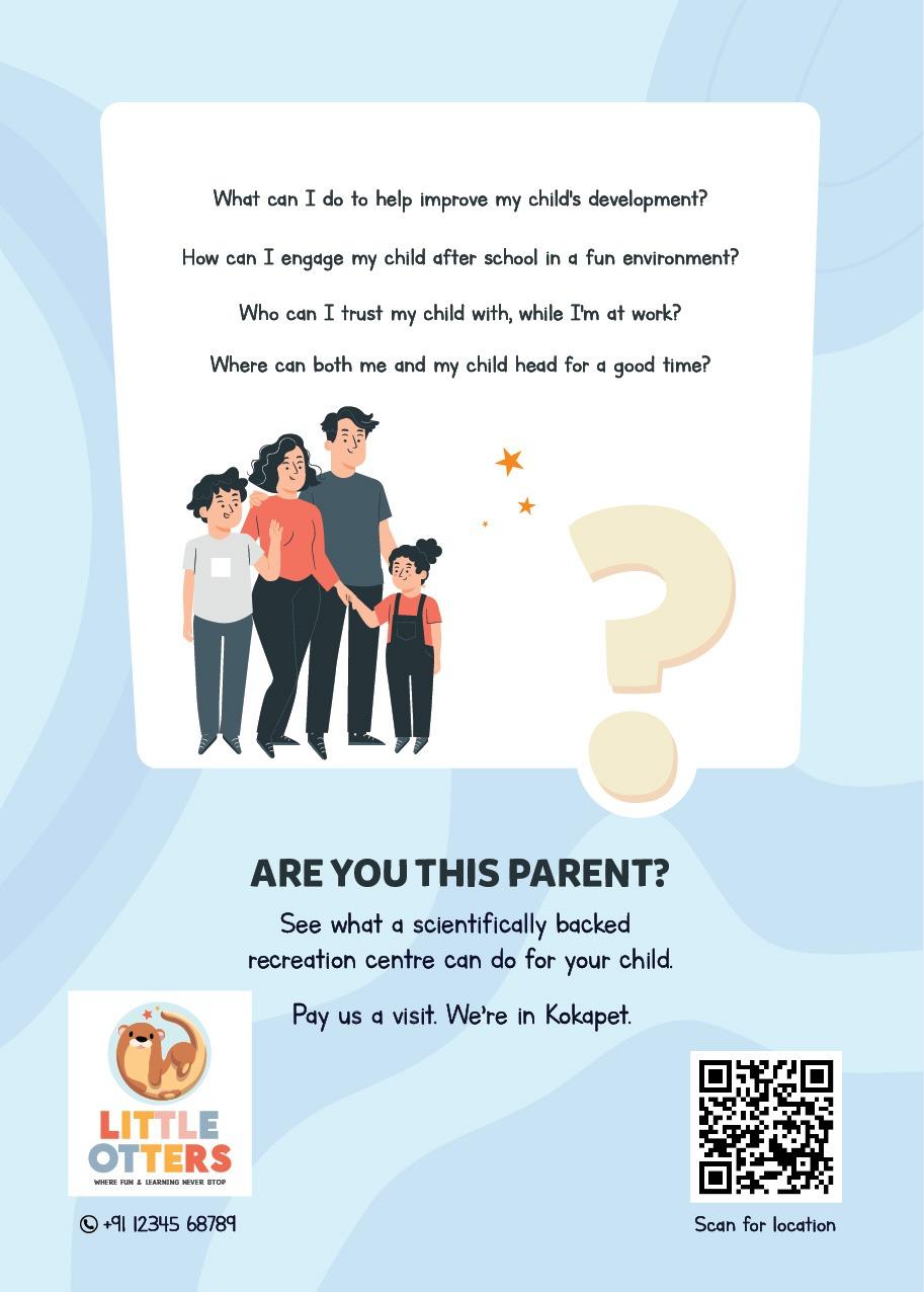 Are you this parent? Visit our Kokapet center